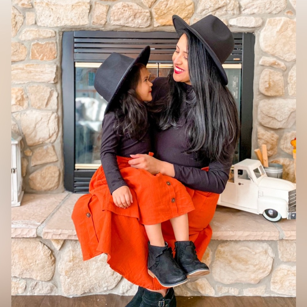 Beautiful mommy and me matching sets perfect for fall